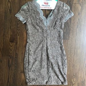 Urban outfitters grey/purple lace bodycon